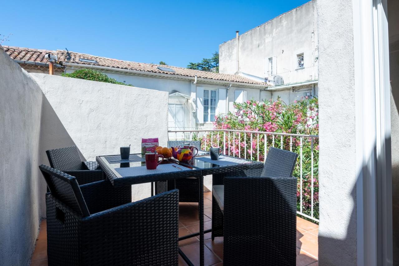 Le Pandora, Proche Tour Magne, Parking Et Terrasse Apartment Nîmes Exterior foto