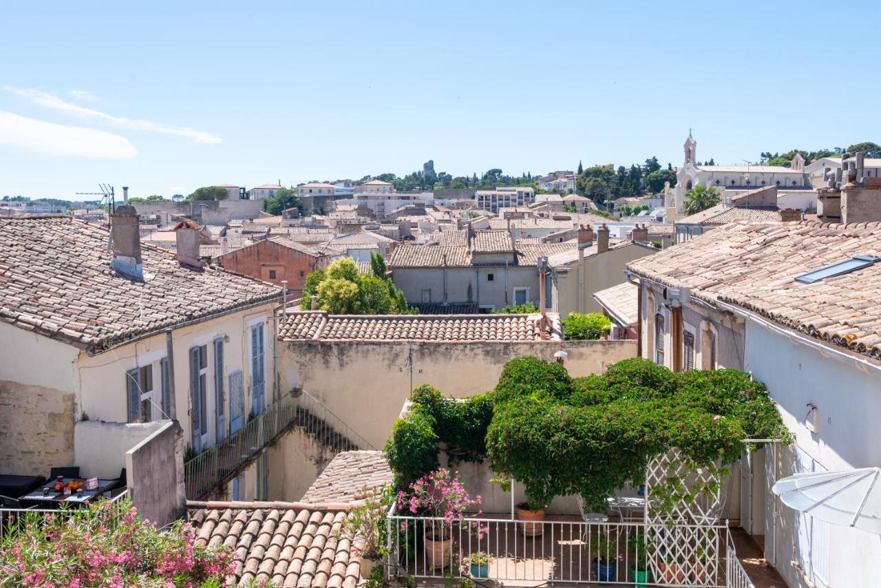 Le Pandora, Proche Tour Magne, Parking Et Terrasse Apartment Nîmes Exterior foto